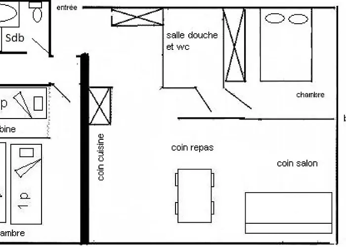 Le Mont Blanc - 3 Pieces 6/7 Pers - Wifi - Le Mont-blanc 152mb - Plagne Centre Mae-1504 Daire *